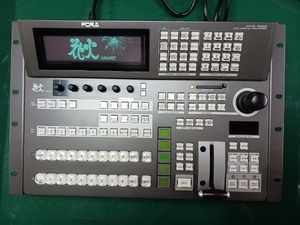 【ジャンク品】朋栄製　デジタルビデオスイッチャー　HVS-1000HS/操作パネル　HVS-1000LOU　電源投入のみ確認　本体のみ