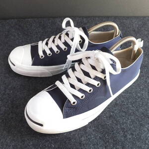 CONVERSE　コンバース　ジャックパーセル　リモンタナイロン　US 5.5（24.5cm)　紺色　ネイビー　白タグ　JACK PURCELL