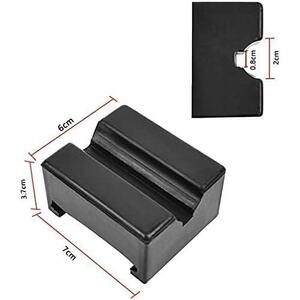 ジャッキスタンド用パッド 方形 ゴム超高耐久耐久性向上 ラバーパット 汎用 特殊繊維入り ジャッキゴムパット 2個入り