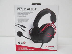 52/0 HyperX CLOUD ALPHA ゲーミングヘッドセット HX-HSCA-RD/AS 740617268331