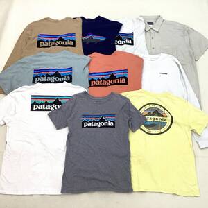 ■ patagonia パタゴニア Tシャツ 半袖シャツ 10点 まとめ商品 メンズ・キッズMIX 中古卸 2.04kg