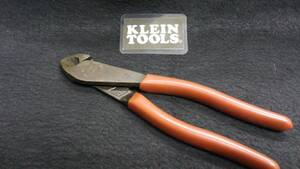 ・＜25083D＞　クライン　KLEIN　DIAGONAL　CUTTERS　強力ニッパー　D228-8　USA　美品