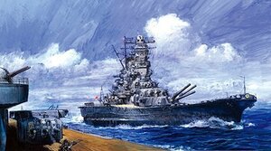 フジミ 1/700 新特023 日本海軍戦艦 武蔵（昭和17年/竣工時）