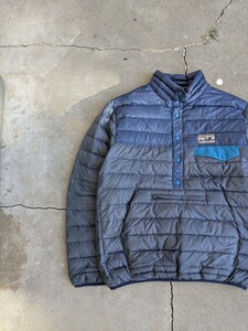 貴重◎ 40周年 patagonia パタゴニア 27245 FA15 エクスクルーシブ スナップT プルオーバー ダウン ジャケット