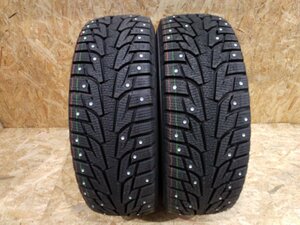 (石) スパイク付 未使用品 ハンコック 195/65R15 WINTER IRike 2019年 2本SET 冬タイヤ スタッドレス ●北海道発 個人宅OK 店頭OK 中古品●