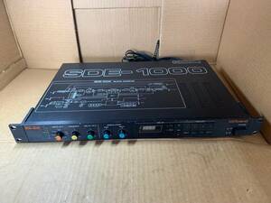 Roland ローランド★デジタルディレイ SDE-1000現状品 オーディオ機器 ギターエフェクター電源チェック済み音出し未確認