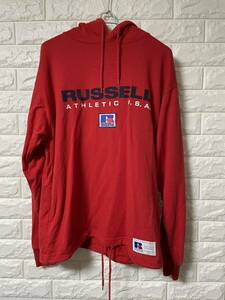 RUSSEL ATHLETIC U.S.A. プルオーバーパーカー レッド M