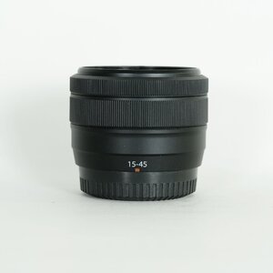 [美品] FUJIFILM XC15-45mmF3.5-5.6 OIS PZ [ブラック] / 富士フイルムXマウント