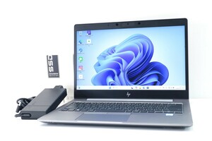 30使用時間 訳有品？ NVMe SSD 256GB 32GB HP ZBook 14u G6 第8世代 Core i7 8655U Radeon Pro WX3200 Windows11 ノートパソコン 　13870