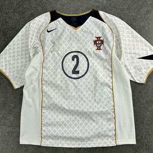 NIKE Total90 Portugal 04/05 2004/2005 Away Jersey ナイキ トータル90 アウェイ オーセンティック ユニフォーム ワッペン 刺繍 背番号2