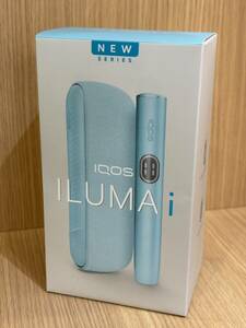 【APS 0712.1-1】1円～ 未使用 IQOS ILUMA i アイコス イルマ i ブリーズブルー 箱付き 現状品