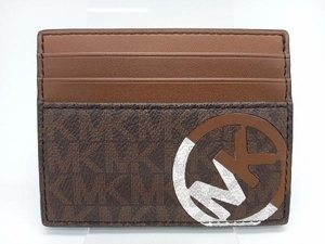 MICHAEL KORS カードケース 36H0LCOD2B ブラウン マイケルコース MK カード入れ