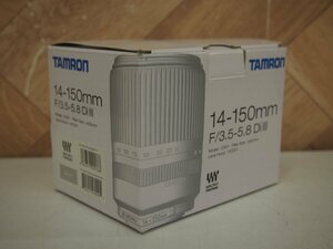 ☆【1K0528-31】 新品　未使用品 TAMRON タムロン カメラレンズ C001 箱付き 14-150mm F/3.5-5.8 Di Ⅲ 動作保証