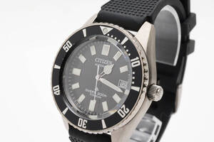 ◆◇1円スタート!! CITIZEN　シチズン プロマスター MARINE NB6021-17E メカニカルダイバー 200m 箱 保証書付 定価11.55万 消費税なし!◇◆