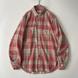 ENGINEERED GARMENTS -Work Shirt- size/XS (he) エンジニアードガーメンツ 定番 ワークシャツ 長袖 チェック アメリカ製 米国 USA