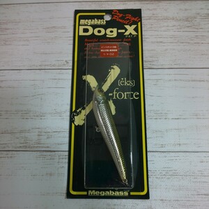 メガバス ドックX ウォーキング 旧パケ【Megabass】DOG-X Mテネシーシャッド 