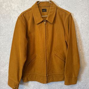 TENDERLOIN テンダーロイン T-MOLESKIN ZIP JKT ジャケット　M ブラウン　