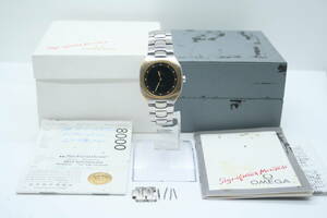 ★【美品/箱付】OMEGA Seamaster Polaris Analog/Digital Quartz 18KGD 2540.50 オメガ シーマスター アナデジ クォーツ ★ #W181