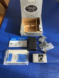 【新品？！】（コンパクトフィルムカメラ）　Konica Revio gift set