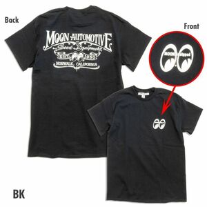 送料200円　MOON Automotive Tシャツ [MQT176]　MOONEYES　Mサイズ