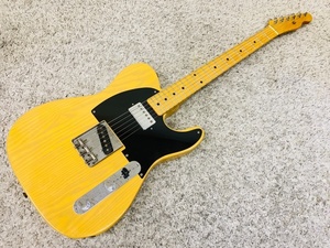 コンポーネントギター テレキャスタイプ ブリッジプレートFender製 1Pアッシュ ネックノーブランド 大塚 理【現状品】♪HG