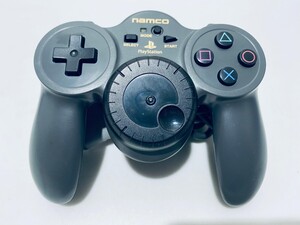 Namco プレステ用アクティブフォースコントローラ　 ジョグコン PS コントローラ プレイステーション 希少品 /動作品 (J-40)