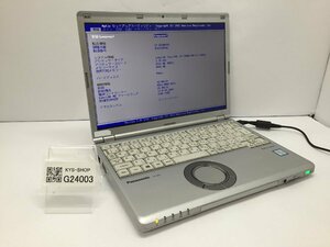 ジャンク/ Panasonic CF-SZ6RDYVS Intel Core i5-7300U メモリ8.19GB ストレージ無し 【G24003】