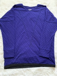 シャリーフ SHAREEF ジャガード ボーダー ドルマン Tシャツ カットソー プルオーバー トップス JAGGED BORDER DOLMAN