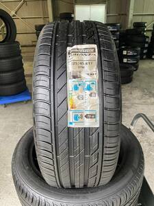 【法人宛限定送料無料】BSYD10297　BRIDGESTONE　225/45R17　91W　TURANZA T001 RFT　1本　2019年製　