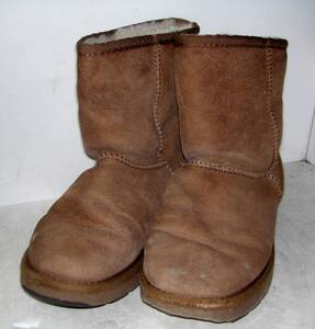 ◆アグ◇UGG◇ＵＳＡ7Ｗ　ムートンブーツ　中古　