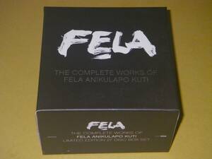 ●フェラ・クティ【THE COMPLETE WORKS OF FELA ANIKULAPO KUTI】26CD+DVD-BOX／紙ジャケ●