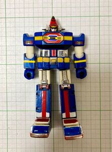 ダイナロボ　超合金　ダイナマン　戦隊　ヒーロー　ロボット　フィギュア　中古ジャンク　古い当時物　ポピー　1983 JAPAN レトロ　希少