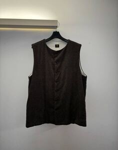 DjangoAtour（ジャンゴアトゥール）「classic artisanal tweed vest」darkbrown LL