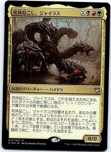 FOIL/死体起こし、ジャイラス/Gyrus, Waker of Corpses/統率者2018/日本語版/MTG１枚 [FC]