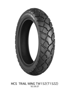 BRIDGESTONE 160/60R15 M/C 67H TW152 リア TL(チューブレスタイヤ)