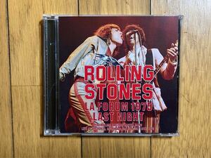 ROLLING STONES ローリングストーンズ / L A FORUM 1975 LAST NIGHT 2CD