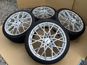 USホイール　タイヤ付き４本セット TSW 20×8.5JJ+35 PCD120 BMW LEXUS HONDA 20×8.5JJ+35 245/35/20 