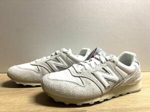 未使用 23cm D ニューバランス WL996CW2 オフホワイト new balance