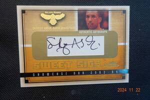 Shreef-Abdur-Rahim 2003-04 Fleer Showcase Sweet Sig ＃280/760