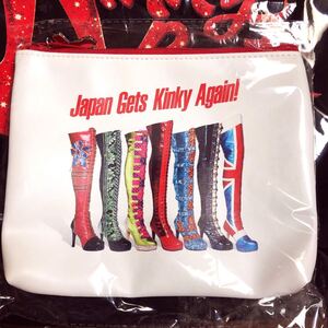 【新品】ミュージカル キンキーブーツ Kinky Boots 2019 チャーム付き ポーチ