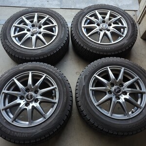 WINTERMAXX185/65R15・5穴アルミ付8分山程度4本セット2023年製フリードなど