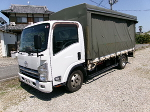 26年式タイタン・エルフ☆ワイドロング☆幌車☆パワーゲート600ｋｇ☆バックカメラ☆３ペダル6速☆積載3000ｋｇ☆ディーゼル車☆予備検査付