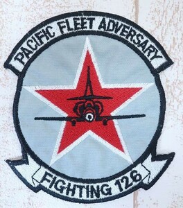 6-0235A/未使用品 米軍 VF-126 PACIFIC FLEET ADVERSARY ワッペン 送料200円 