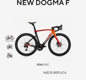 新品 ピナレロ pinarello ドグマ new dogma Fフレームセットサイズ、カラー選択　完成車も可能　mywayも受付可(数量限定有)