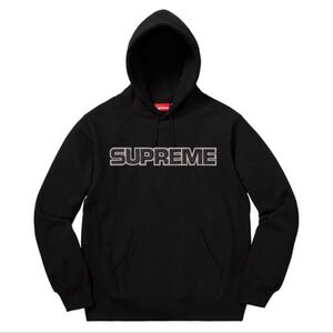 Supreme perforated leather hooded 18aw 18fw シュプリーム パーカー