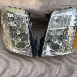 エスカレード 07 ヘッドライト 左右セット HID LED 全灯式　加工　本国　アメリカ　カットライン右　日本　車検車