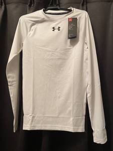 【新品】アンダーアーマー　UNDER ARMOUR heat gear Size : Small Color : White