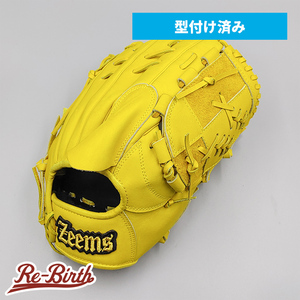 【新古品】 ジームス 軟式グローブ / 投手用 型付け済み (Zeems グラブ) 無料型付け (Zeems グラブ)[WE846]