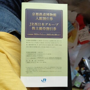 JR西日本　株主優待割引券　冊子-2