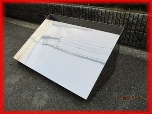 吊り棚 三角吊り棚 水切り付き 中古 業務用 ステンレス 750×450×350mm 厨房用品 収納 g127